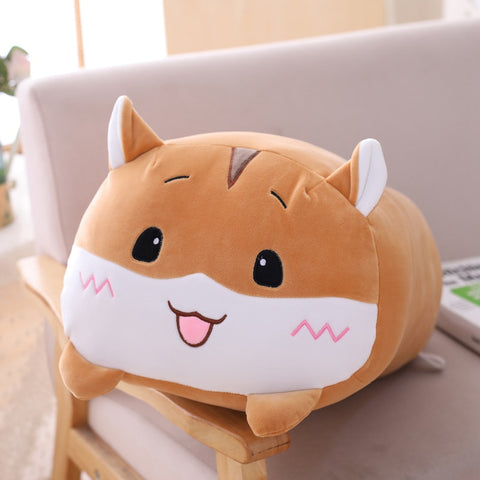 18-28CM Soft Plush Animal Cartoon Pillow