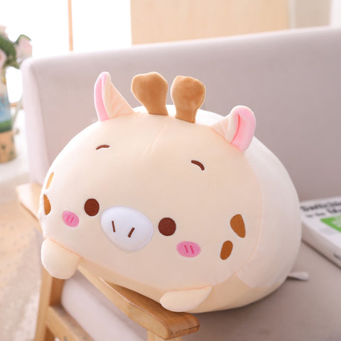 18-28CM Soft Plush Animal Cartoon Pillow