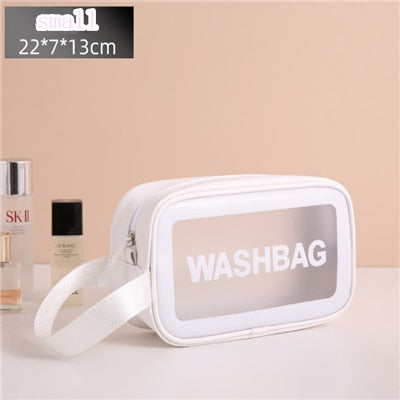 Transparent Waterproof Travel Toiletries/ Makeup Bag