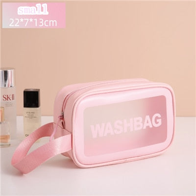 Transparent Waterproof Travel Toiletries/ Makeup Bag