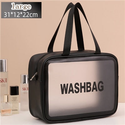 Transparent Waterproof Travel Toiletries/ Makeup Bag