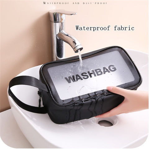 Transparent Waterproof Travel Toiletries/ Makeup Bag