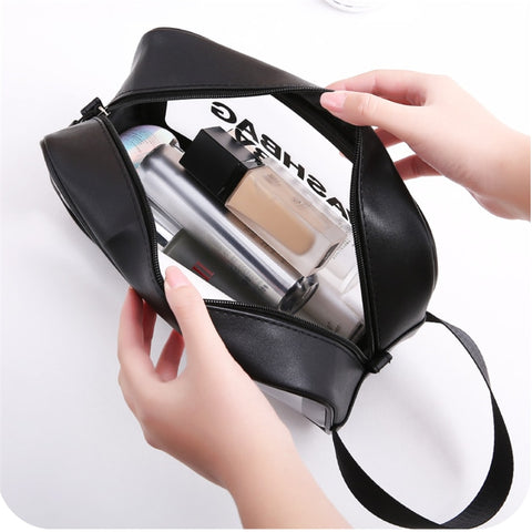 Transparent Waterproof Travel Toiletries/ Makeup Bag