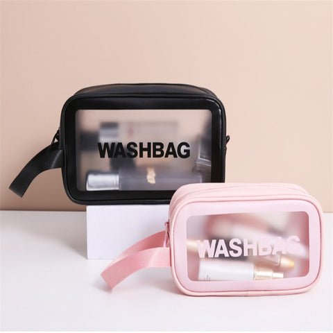 Transparent Waterproof Travel Toiletries/ Makeup Bag