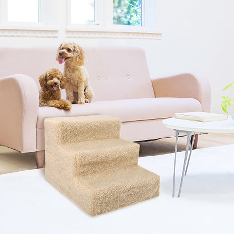 3 Steps Pet Stairs for Dogs and Cats