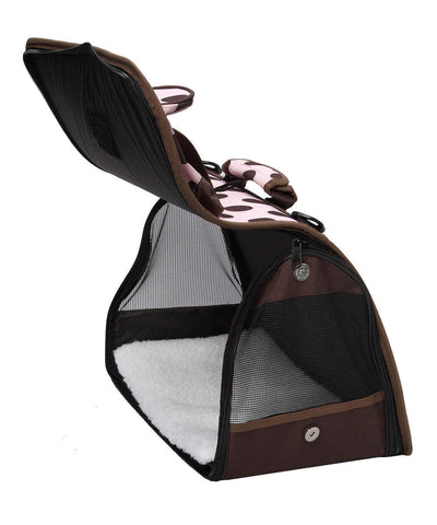 Airline Approved Folding Zippered Casual Pet Carrier