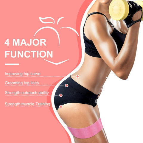 3pcs Resistance Bands For Legs And Butt