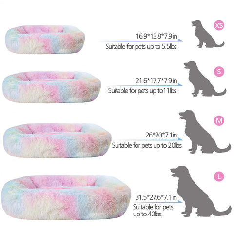 Soft Plush Orthopedic Pet Bed Slepping Mat Cushion for Small Large Dog Cat