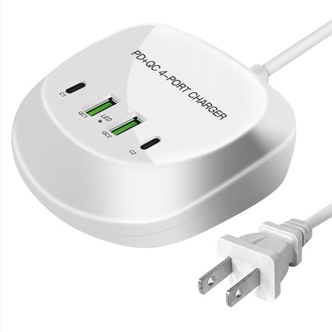 USB Fast Charger 4 Port  Compatible With All Smartphones And Iphone/ipad/Samsung/; Android; Other USB Devices